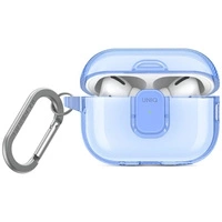 Etui UNIQ AirPods Pro 2 Glase Pro Lock Case Niebieski