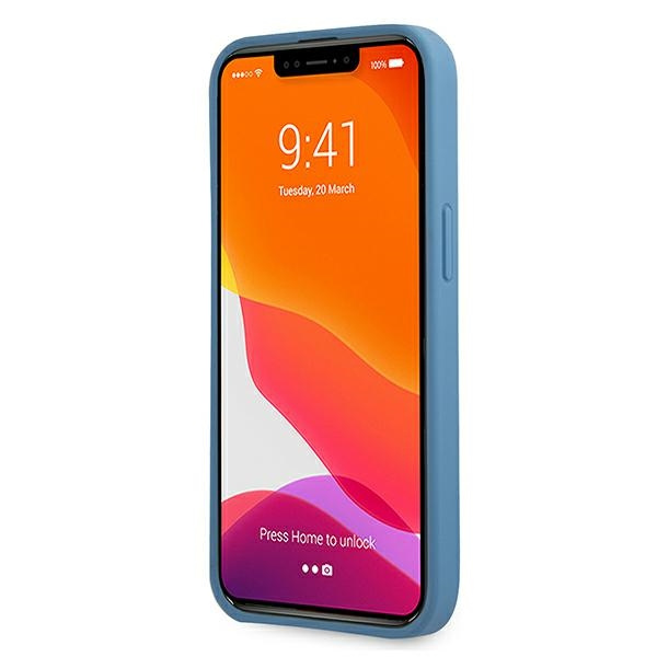 Etui GUESS Apple iPhone 13 Mini 4G With Ring Stand Niebieski Hardcase