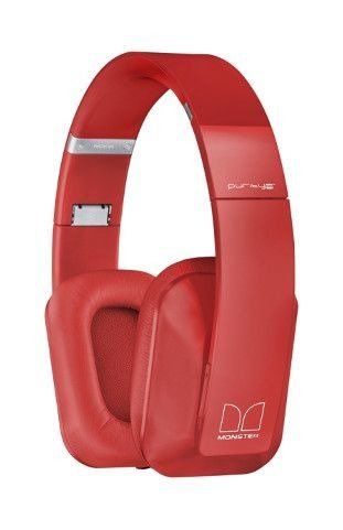 SŁUCHAWKI Nausze Bluetooth NOKIA Monster BH 940 Purity PRO Czerwone