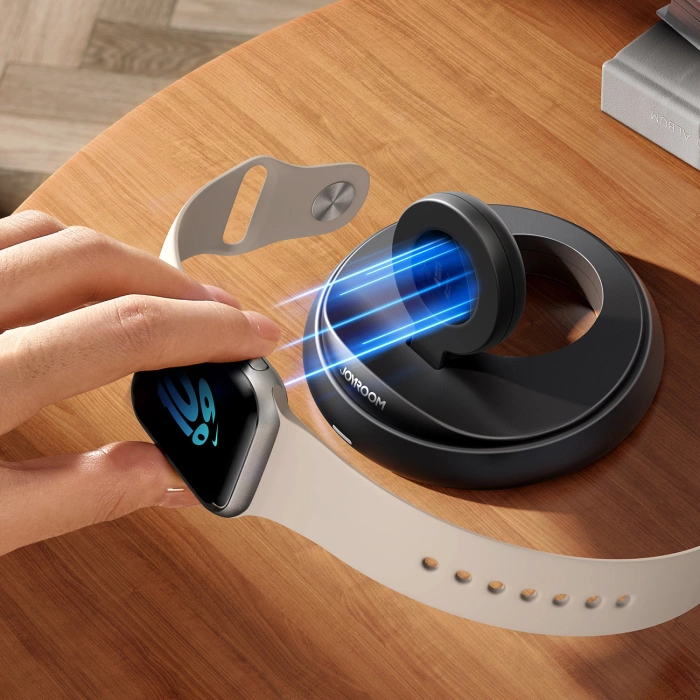 Ładowarka Joyroom JR-W12 indukcyjna składana do zegarków Apple Watch - czarna