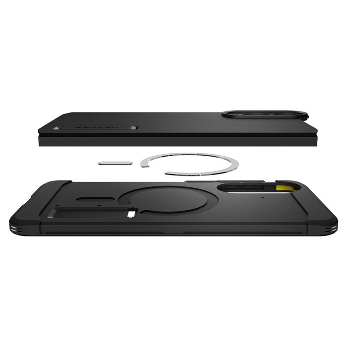 ETUI SPIGEN SAMSUNG GALAXY S25 EDGE TOUGH ARMOR MAGSAFE CZARNE