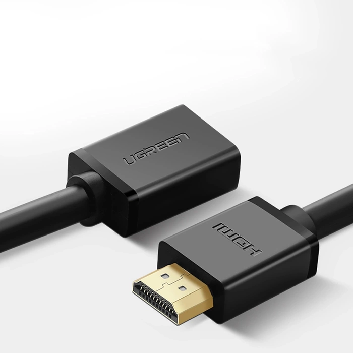 Kabel HDMI męski do HDMI żeński UGREEN, 3m (czarny) HD107