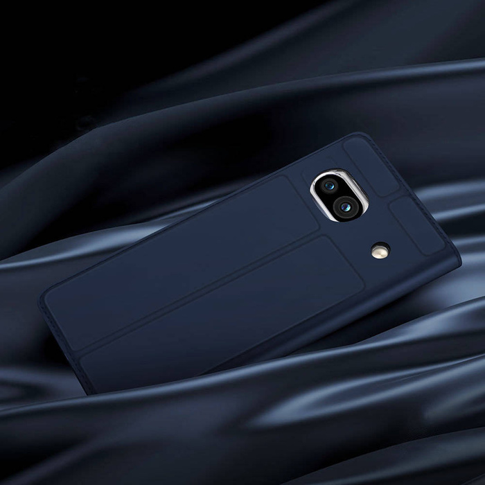 Etui Dux Ducis Skin Pro etui do Google Pixel 7a pokrowiec z klapką portfel na kartę podstawka niebieskie Case