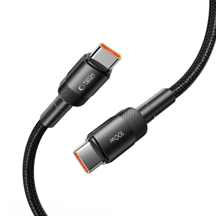 Tech-protect ultraboost evo USB-C Cable Pd100w/5a 100cm Black