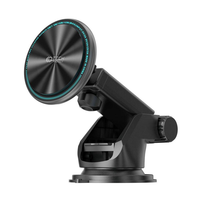 UCHWYT TECH-PROTECT A2 MAGNETIC MAGSAFE DASH CAR WIRELESS CHARGER 15W BLACK