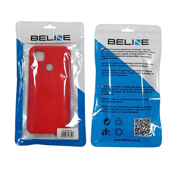 Beline Etui Silicone Realme 7czerwony/red