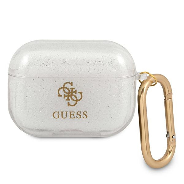 Etui GUESS Apple AirPods Pro Glitter Collection Bezbarwny Case