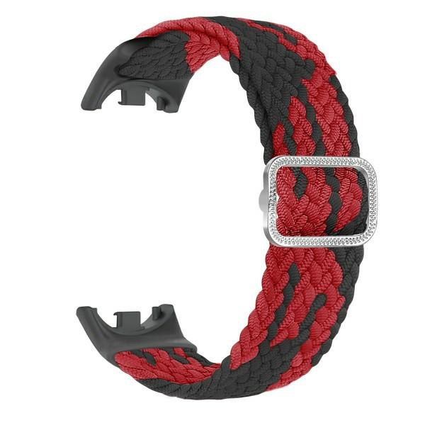 Beline pasek Mi Band 9/8 Nylonczarno-czerwony/black-red