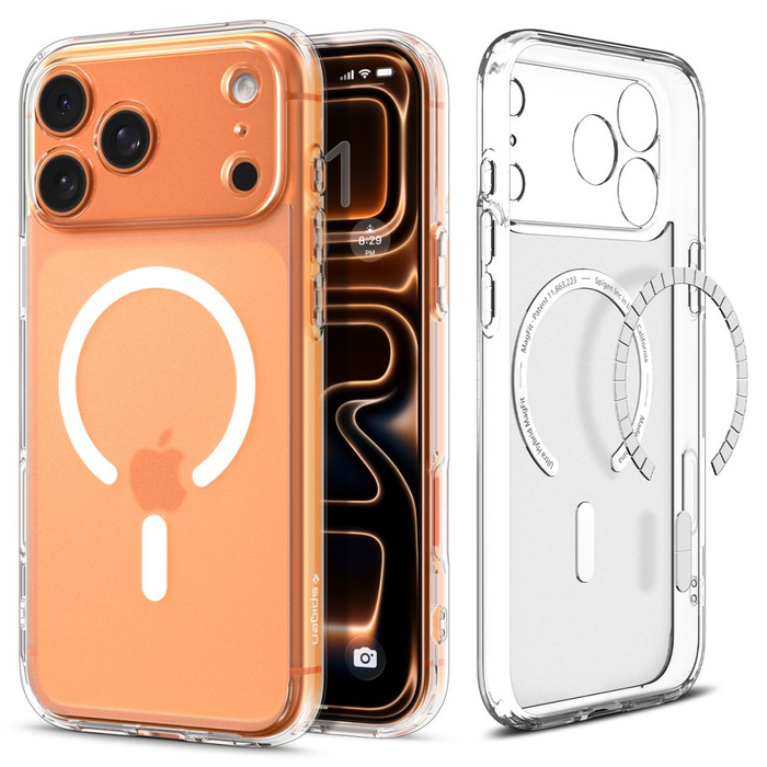 ETUI SPIGEN IPHONE 17 PRO ULTRA HYBRID MAG MAGSAFE FROST WHITE