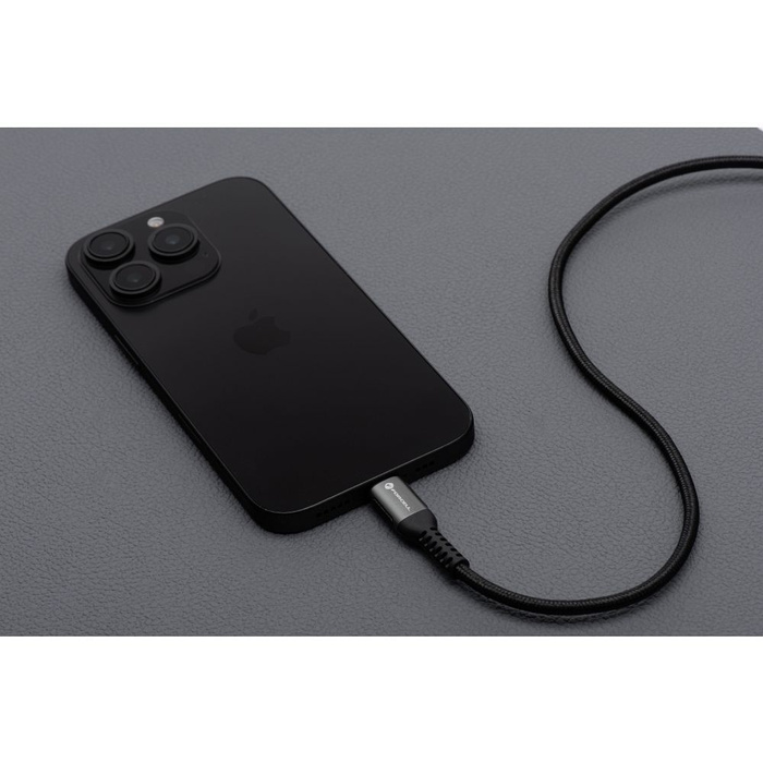 Kabel USB C do USB C Forcell F-Energy QC4.0 PD 5A 100W Cafule 3 m C260 czarny