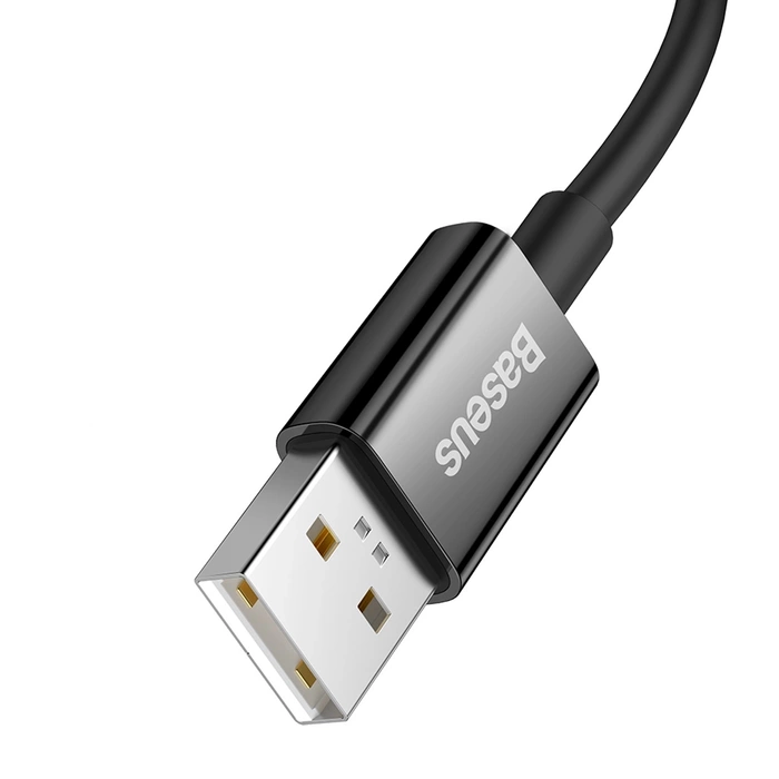 [PO ZWROCIE] Baseus Superior Series kabel SUPERVOOC USB-A do USB-C 65W 1m czarny