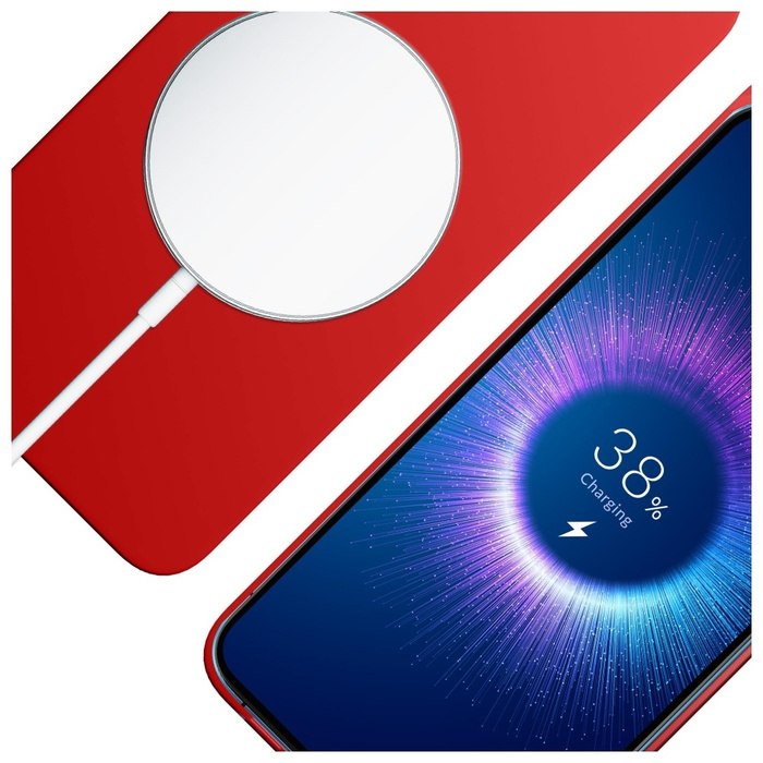 Etui 3MK Hardy MagSilicone do Apple      iPhone 14 Plus czerwony