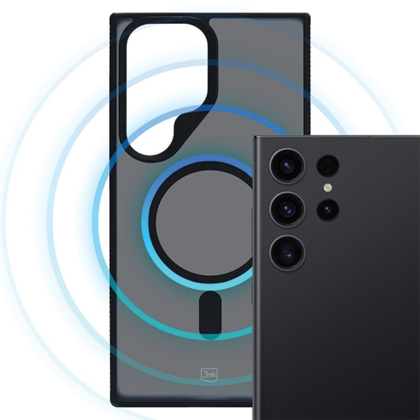 3MK Smoke MagCase Samsung S23 Ultra S918