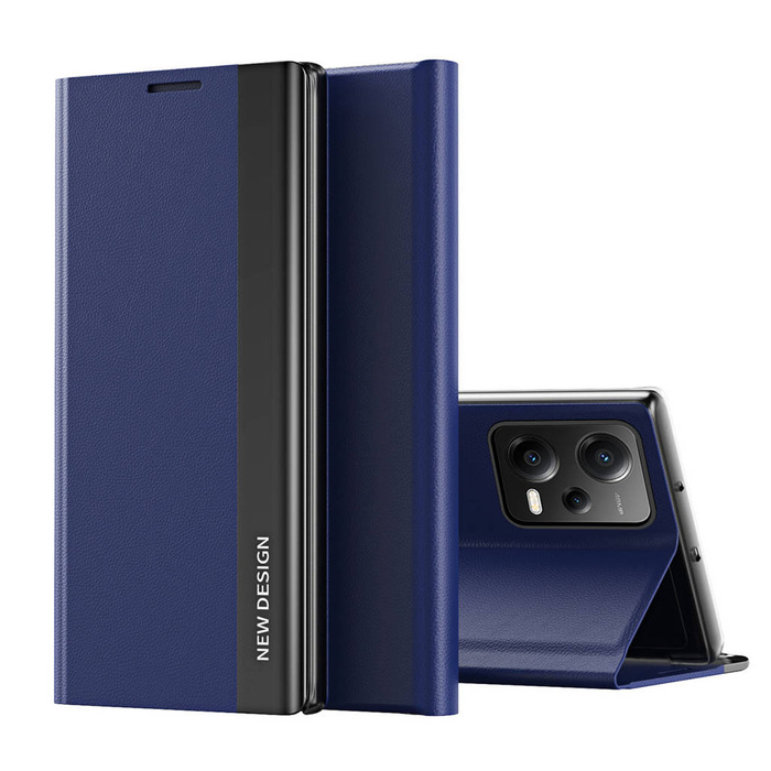 Etui Sleep Case Pro etui do Xiaomi Redmi Note 12 5G / Poco X5 5G z klapką podstawka niebieskie Case