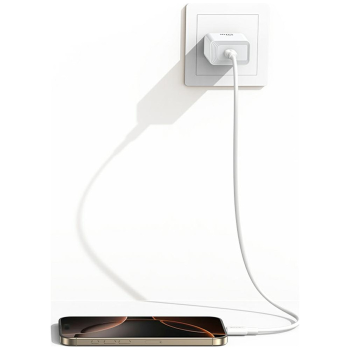 Ładowarka sieciowa USAMS T69 20W USB-C   biały