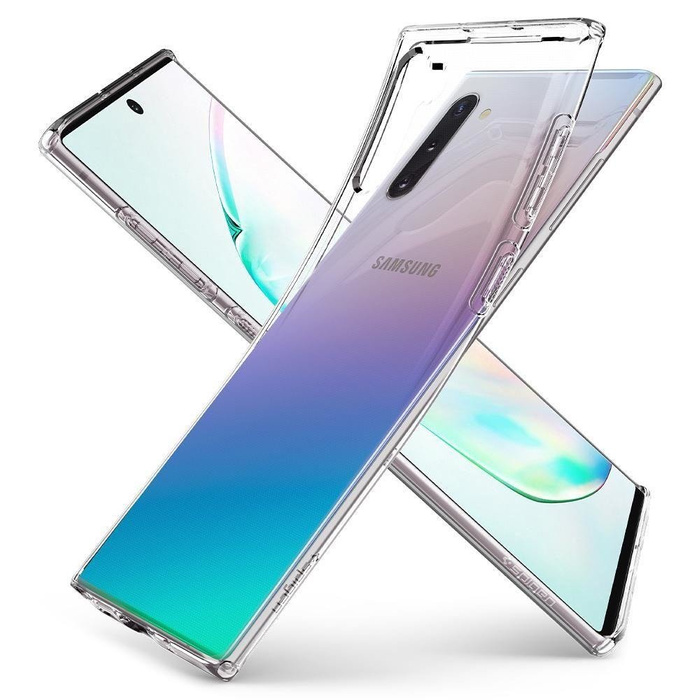 Etui SPIGEN Liquid Crystal Samsung Galaxy Note 10 Crystal Clear Przeźroczytse Case