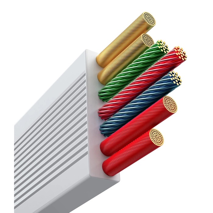 Kabel USB-C 3w1 Baseus Free2Draw USB-C/Lightning/Micro 100W, 1,1m (biały)