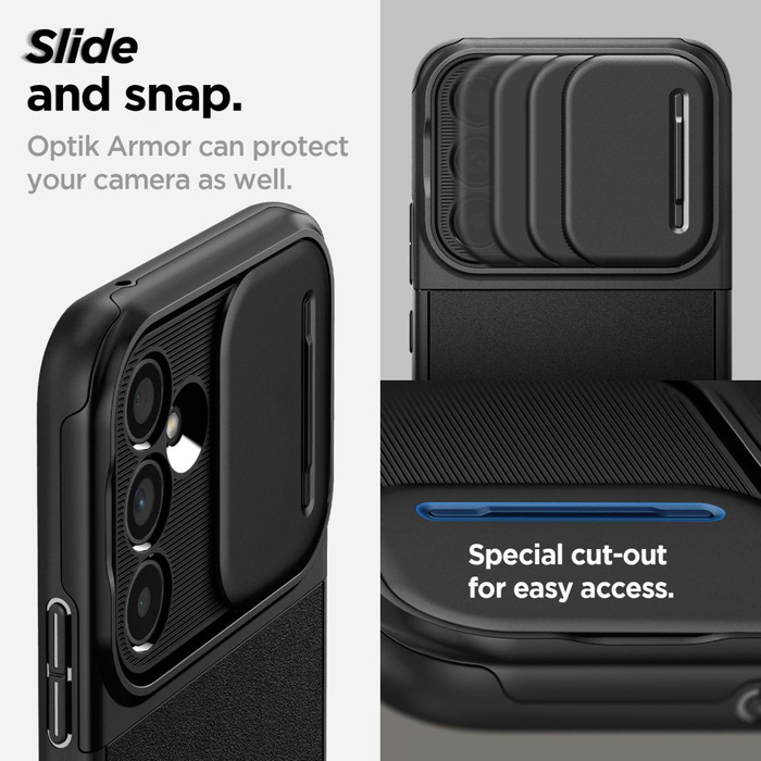 Etui SPIGEN Optik Armor Galaxy A54 5G Black