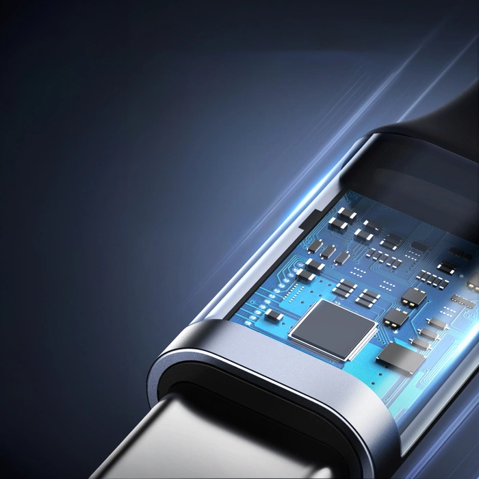 Kabel USB-C do USB-C, kątowy UGREEN US334 5A, PD 100W, 2m (czarny)