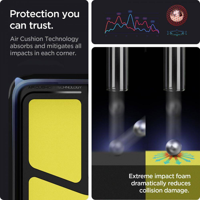 Etui SPIGEN Galaxy A52 LTE / 5G Tough Armor Black Case