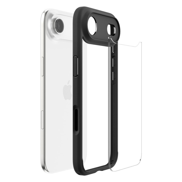 ETUI SPIGEN IPHONE 17 AIR ULTRA HYBRID MATTE BLACK