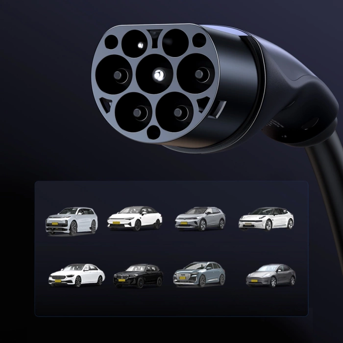 Kabel do ładowania samochodu elektrycznego Ugreen EV708 32A 22kW 5m IP55 - czarny