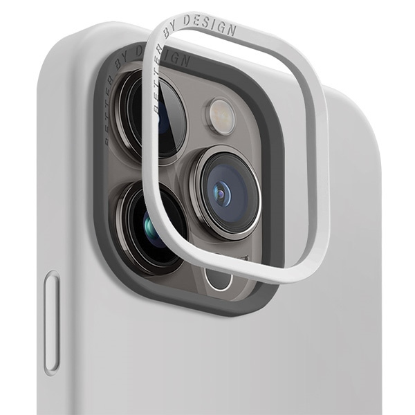 Etui UNIQ etui Lino Hue iPhone 15 Pro 6.1" Magclick Charging jasnoszary/chalk grey Case