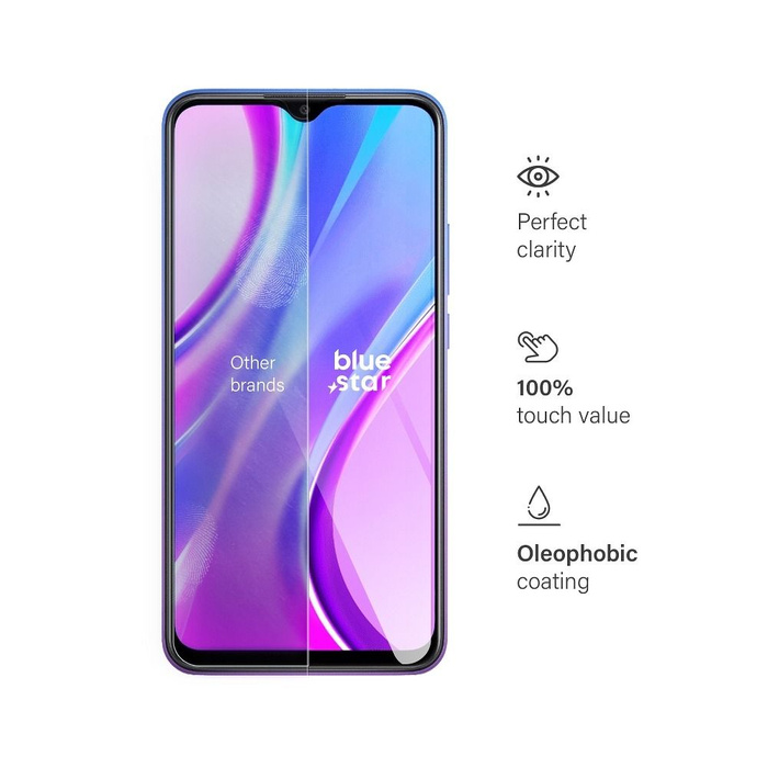 Szkło hartowane do Xiaomi Redmi 9 Blue Star