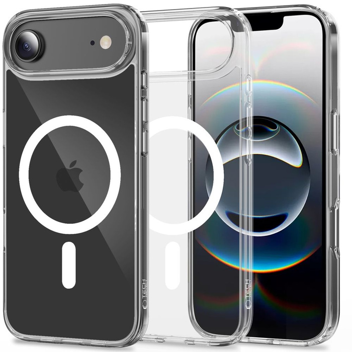 ETUI TECH-PROTECT IPHONE 17 AIR FLEXAIR HYBRID MAGSAFE PRZEZROCZYSTE