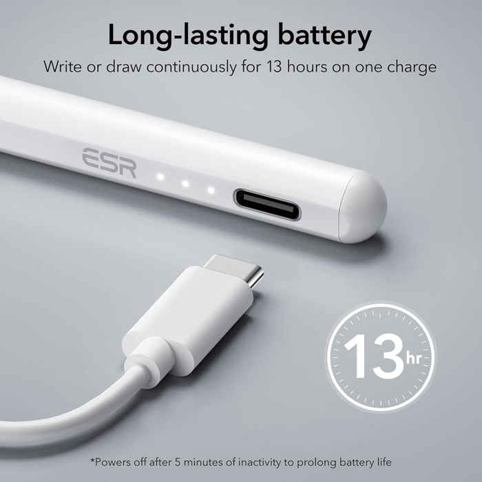 Rysik Esr Digital+ Magnetic Stylus Pen Ipad White