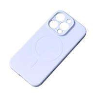 Etui Silikonowe etui kompatybilne z MagSafe do iPhone 15 Silicone Case - niebieskie Case