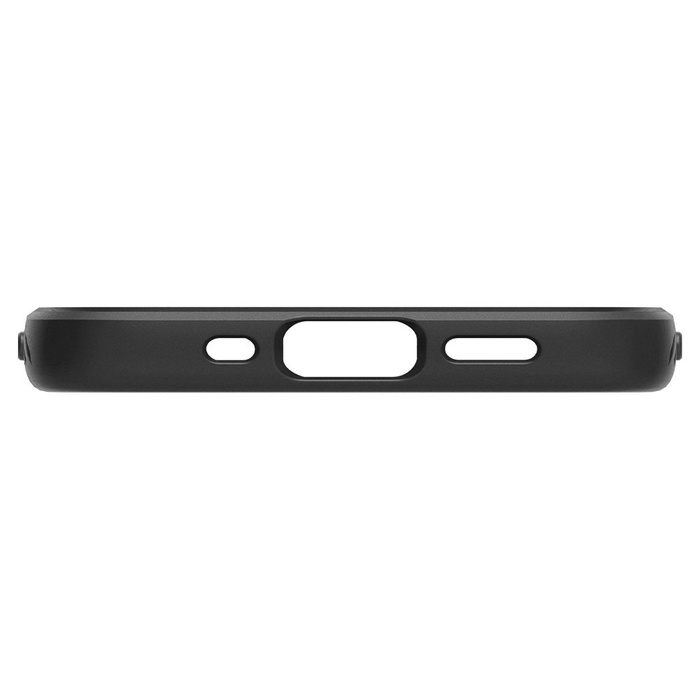 Etui SPIGEN Liquid Air iPhone 12 Mini Matte Black Czarne Case