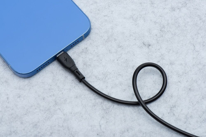 Kabel USB C do USB C Blue Star 3A 60W ECO 1 m PJ73-13-3 czarny