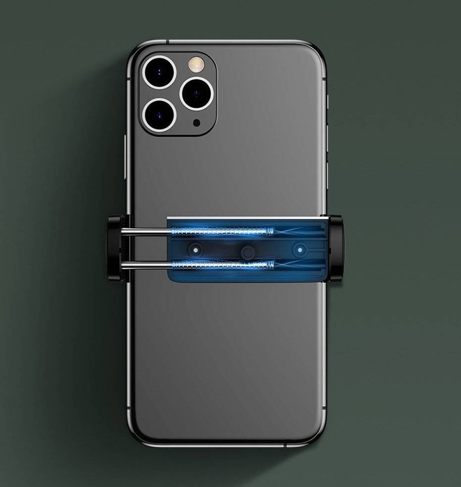 [PO ZWROCIE] Baseus samochodowy uchwyt na telefon do kratki nawiewu czarny (SUGP-01)