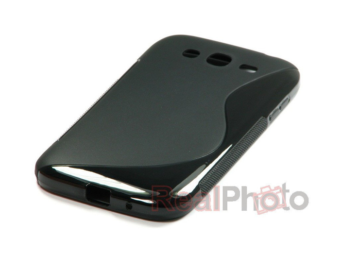 Etui Galaxy Grand NEO S-LINE Czarny Silikon