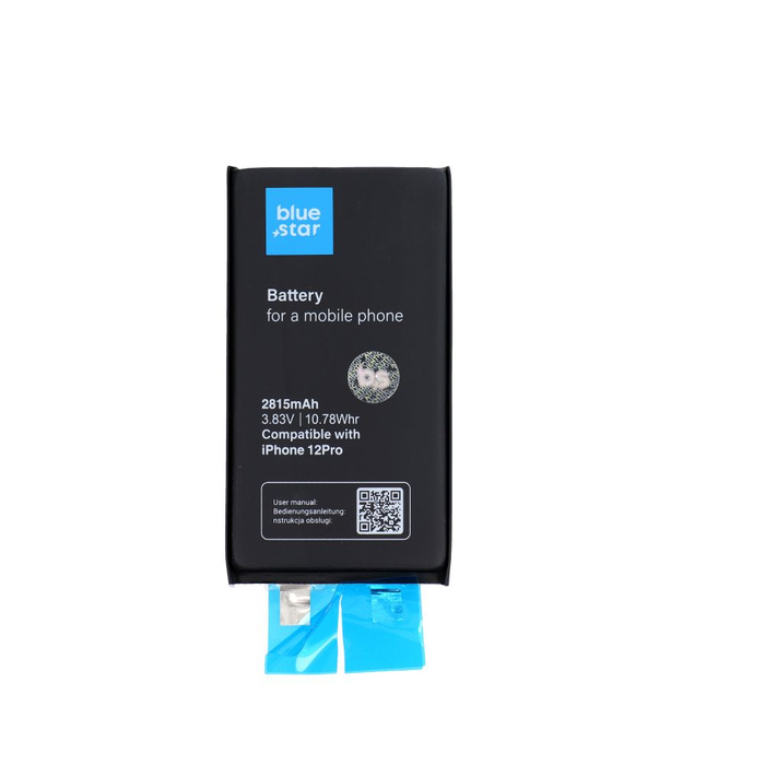 Bateria bez BMS do iPhone 12 / 12 Pro 2815 mAh Blue Star HQ