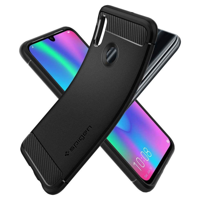 Etui SPIGEN Rugged Armor Huawei P Smart 2019 Black Czarne Case