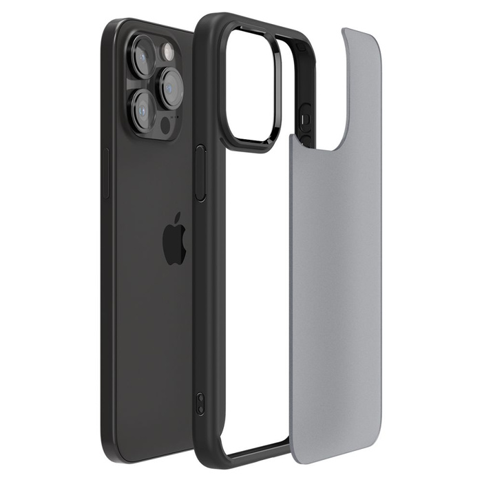 Etui Spigen Ultra Hybrid iPhone 15 Pro Frost Black Case