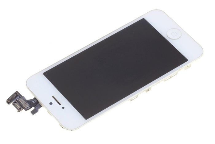 WYŚWIETLACZ APPLE iPhone 5  Biały Z Wadą LCD Dotyk 