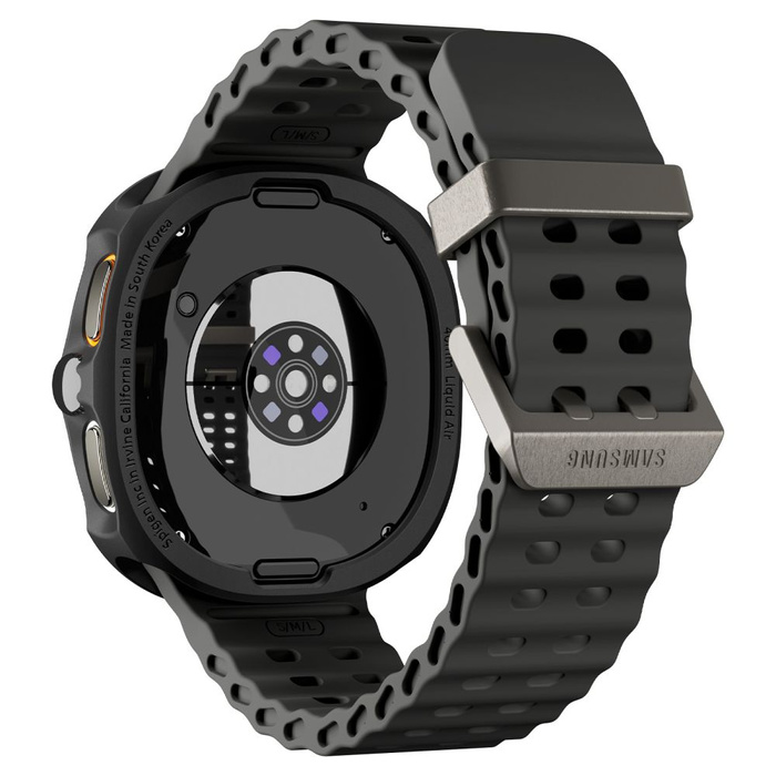 ETUI SPIGEN SAMSUNG GALAXY WATCH 8 40 MM LIQUID AIR MATOWE CZARNE