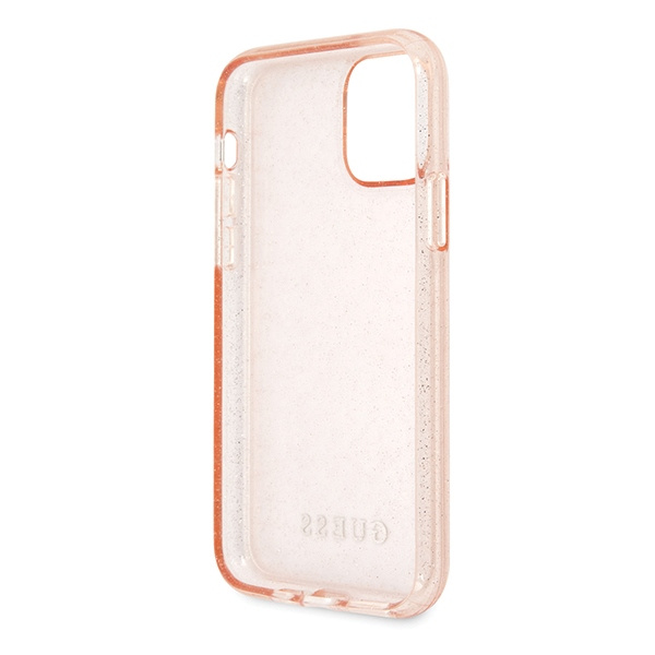 Etui GUESS Apple iPhone 11 Pro Max Glitter Różowy Case