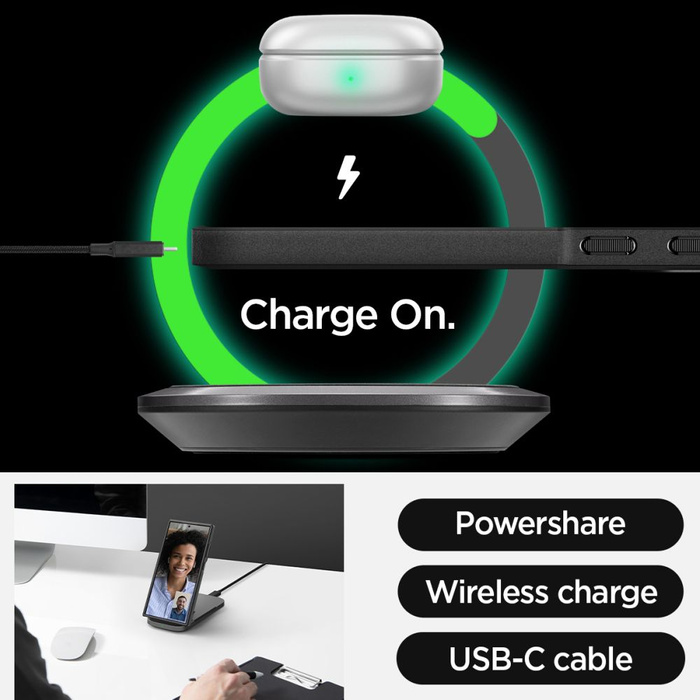 Etui Spigen Core Armor Samsung Galaxy S24 Ultra Matte Black Case