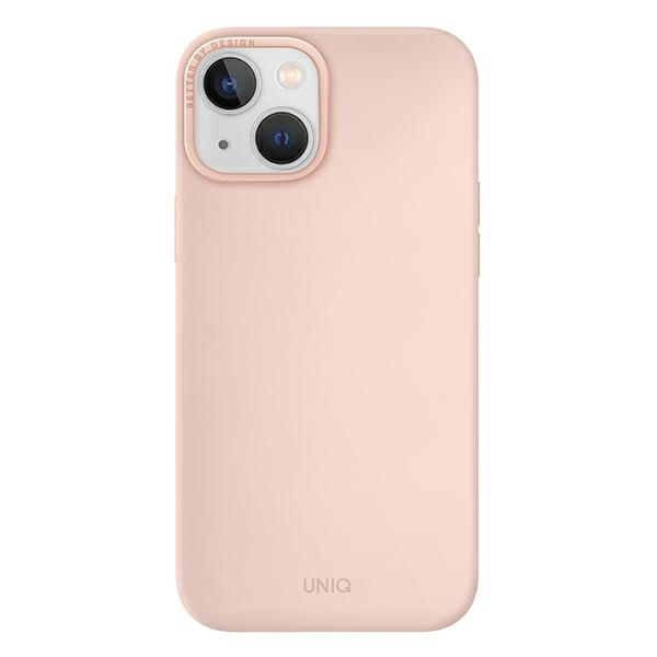 UNIQ etui Lino iPhone 14 Plus 6,7" różowy/blush pink
