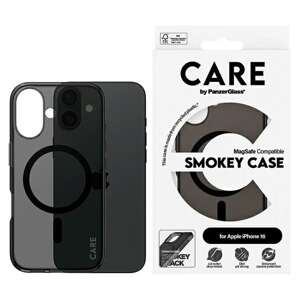Etui CARE by PanzerGlass Flagship Case iPhone 16 6.1" dymny/smokey MagSafe 1349