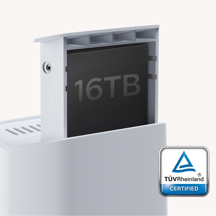 Zestaw monitoringu zewnętrznego Baseus Security N1 2K (2 kamery) Biały