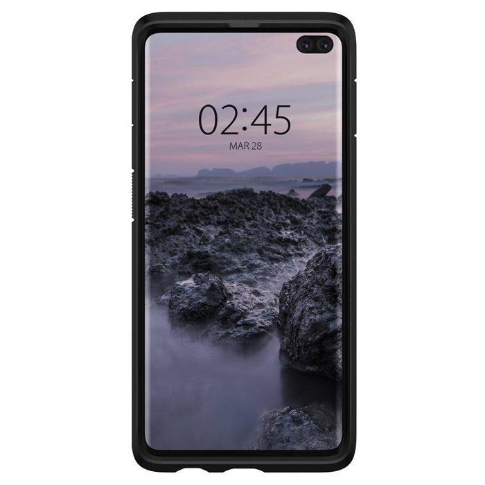 Etui Spigen Galaxy S10+ Plus Tough Armor Czarne Case Samsung