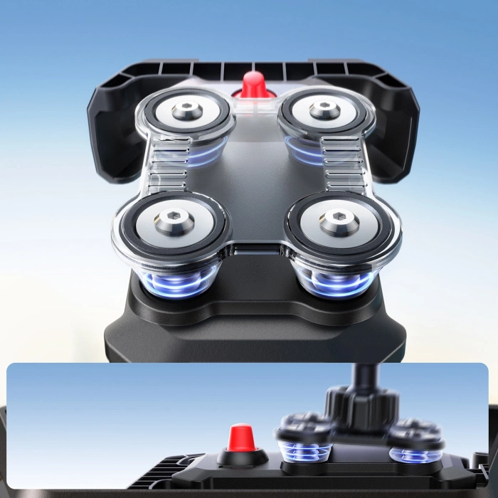 Uchwyt Joyroom JR-ZS428 wstrząsoodporny na kierownicę motocykl rower hulajnoga - czarny