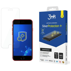 Folia antymikrobowa 3MK SilverProtect+   montowana na mokro do Apple iPhone SE 2020/2022