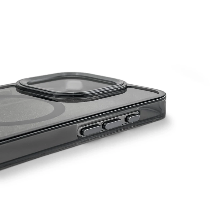 Etui brokatowe Glitter Case z MagSafe na Samsung Galaxy A26 5G - czarne