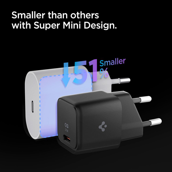 Ładowarka Spigen Pe2103 Arcstation Network Charger Pd27w Black